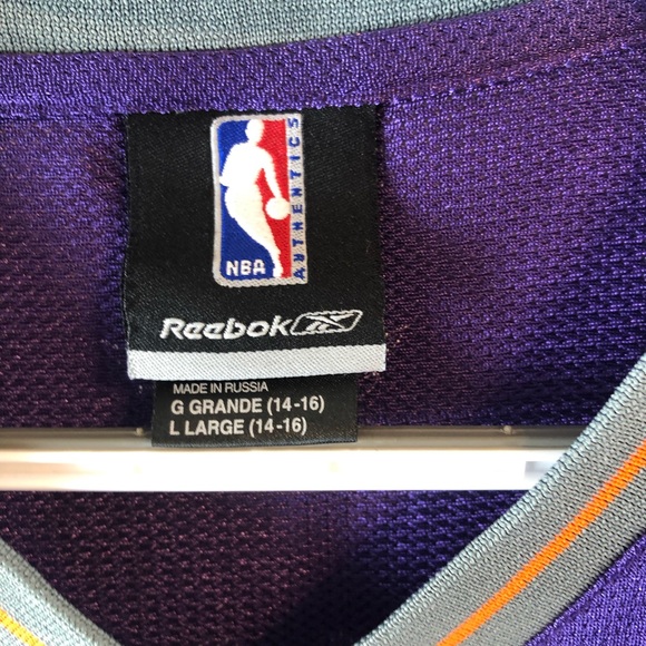 Phoenix suns Jersey ASHLEY #26 Reebok large - Picture 8 of 8